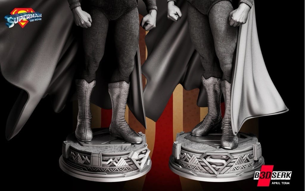 P站图纸印象馆 B3DSERK DC漫画 超人 B3DSERK DC漫画 超人