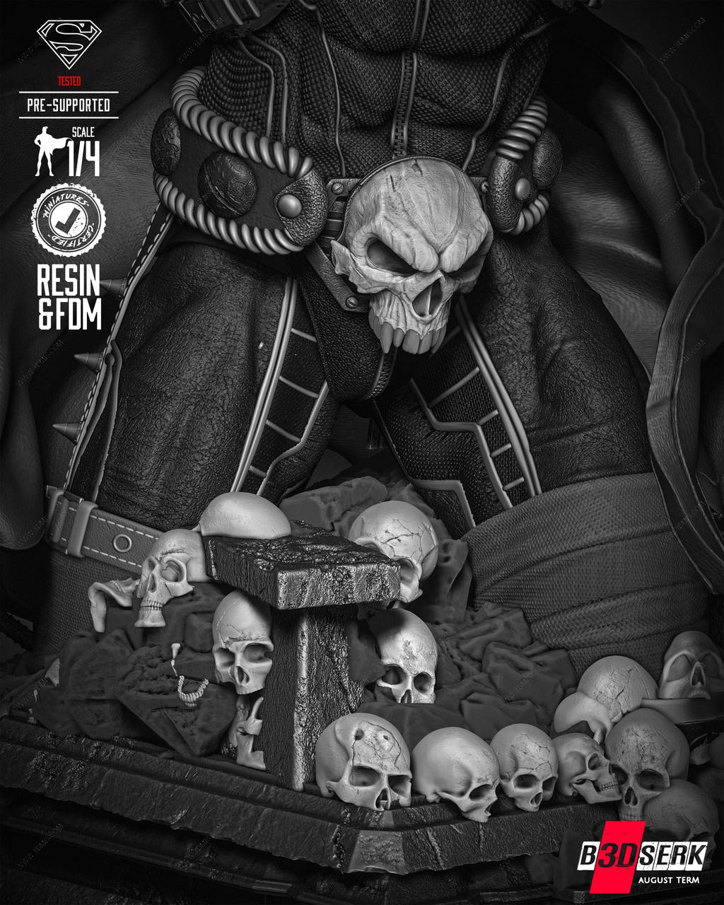 P站图纸印象馆 B3DSERK DC漫画 黑暗超人 B3DSERK DC漫画 黑暗超人