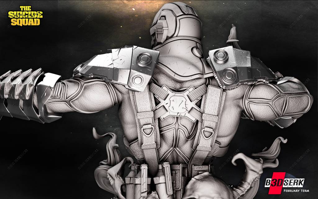 P站图纸印象馆 B3DSERK DC漫画 死亡射手 B3DSERK DC漫画 死亡射手