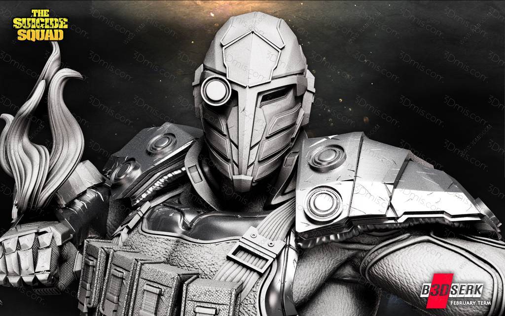 P站图纸印象馆 B3DSERK DC漫画 死亡射手 B3DSERK DC漫画 死亡射手