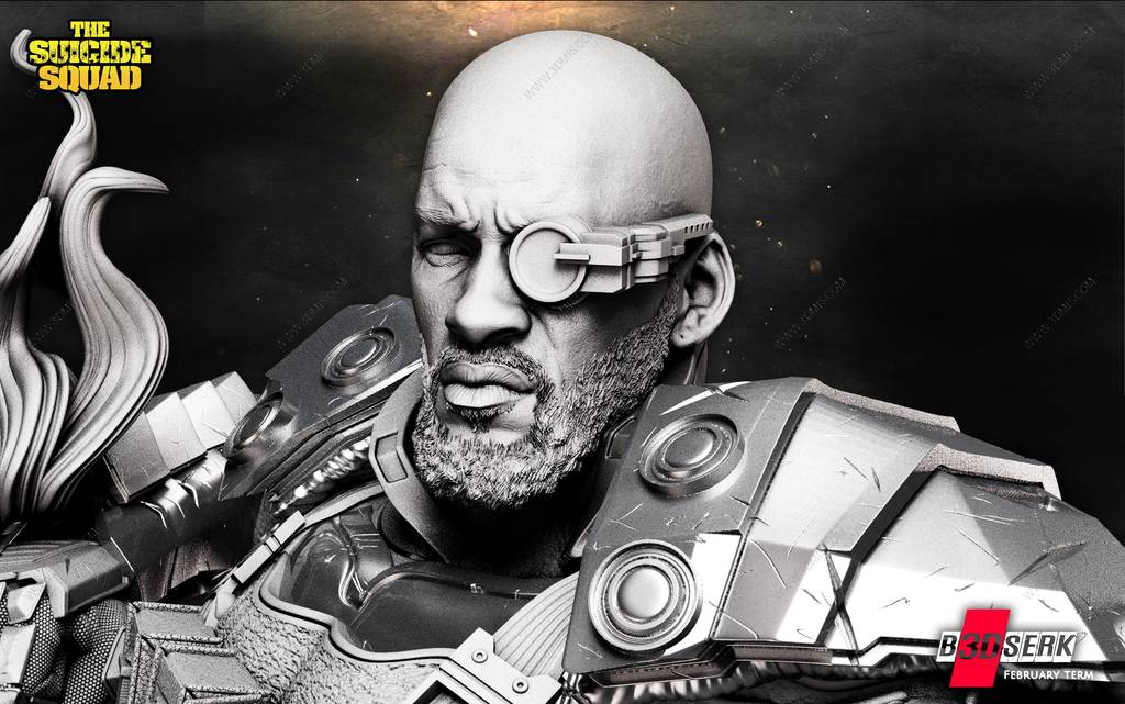 P站图纸印象馆 B3DSERK DC漫画 死亡射手 B3DSERK DC漫画 死亡射手