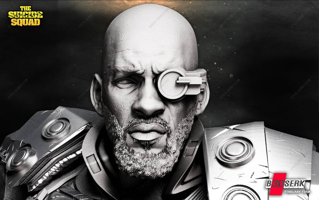 P站图纸印象馆 B3DSERK DC漫画 死亡射手 B3DSERK DC漫画 死亡射手