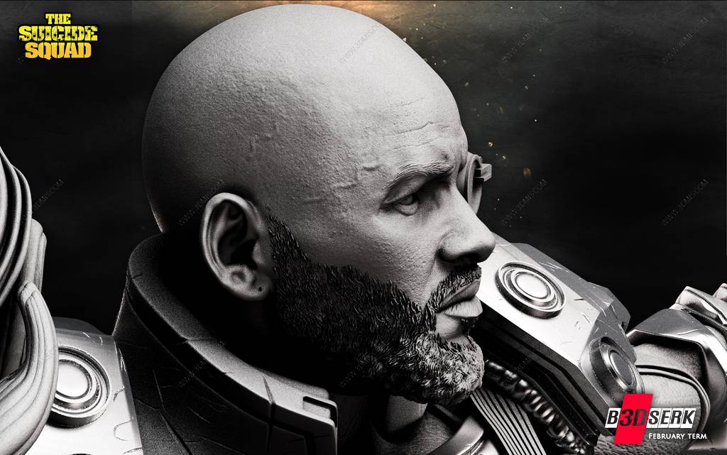 P站图纸印象馆 B3DSERK DC漫画 死亡射手 B3DSERK DC漫画 死亡射手