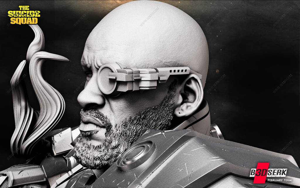 P站图纸印象馆 B3DSERK DC漫画 死亡射手 B3DSERK DC漫画 死亡射手