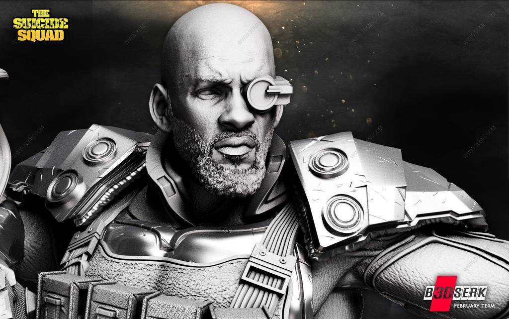 P站图纸印象馆 B3DSERK DC漫画 死亡射手 B3DSERK DC漫画 死亡射手