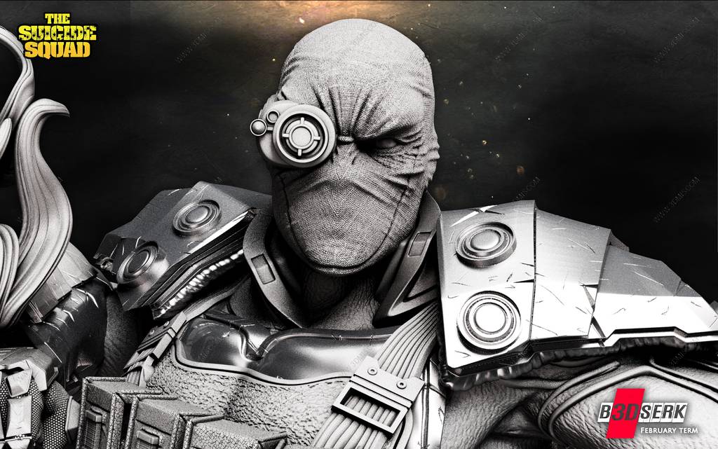 P站图纸印象馆 B3DSERK DC漫画 死亡射手 B3DSERK DC漫画 死亡射手