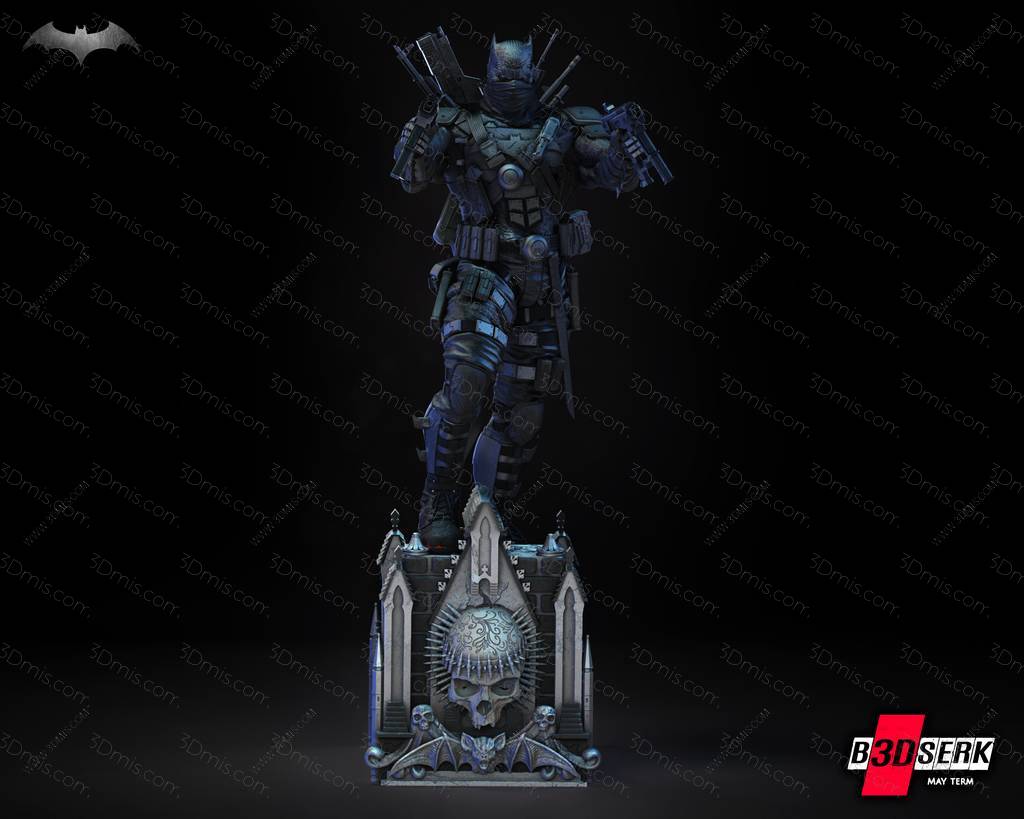 P站图纸印象馆 B3DSERK DC漫画 残酷骑士 B3DSERK DC漫画 残酷骑士