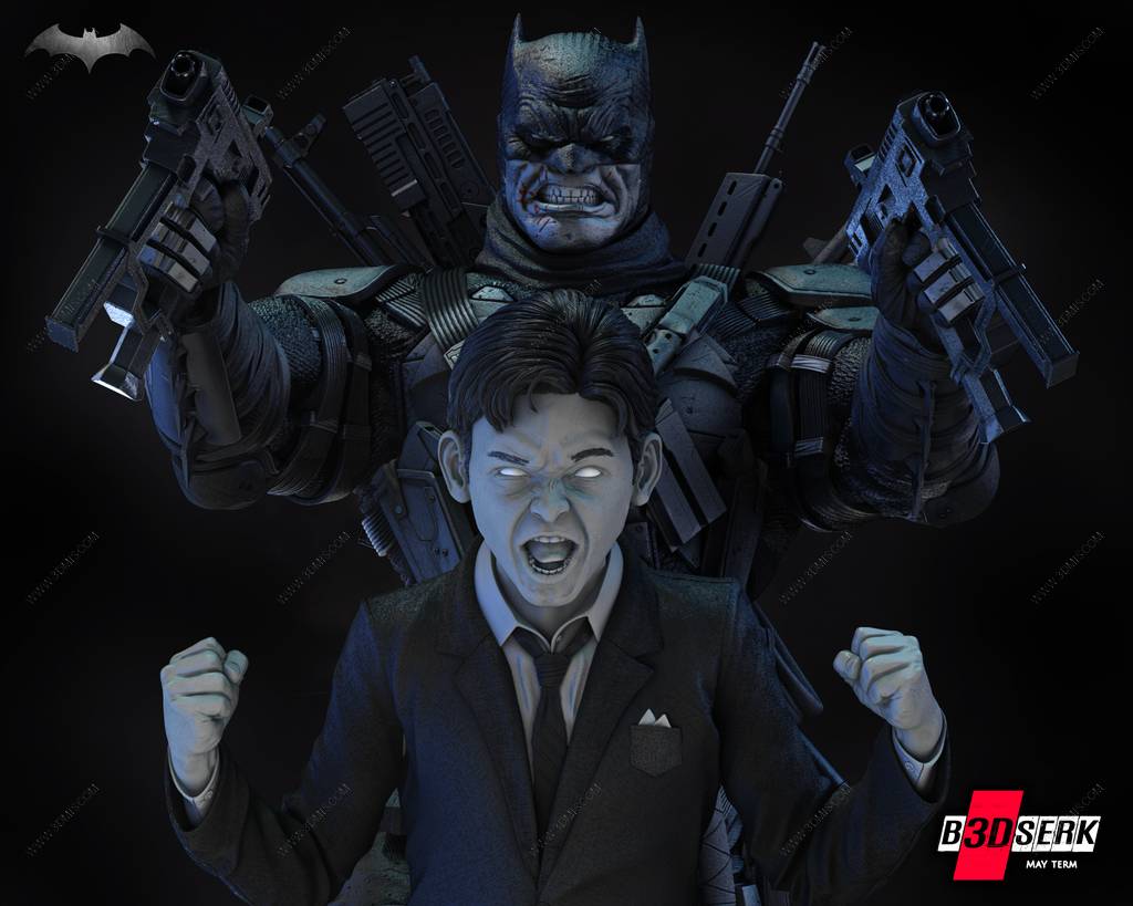 P站图纸印象馆 B3DSERK DC漫画 残酷骑士 B3DSERK DC漫画 残酷骑士