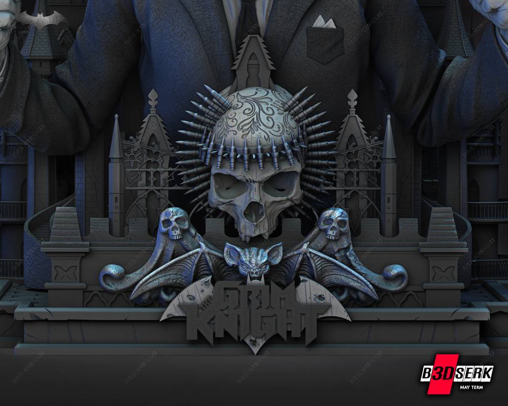 P站图纸印象馆 B3DSERK DC漫画 残酷骑士 B3DSERK DC漫画 残酷骑士