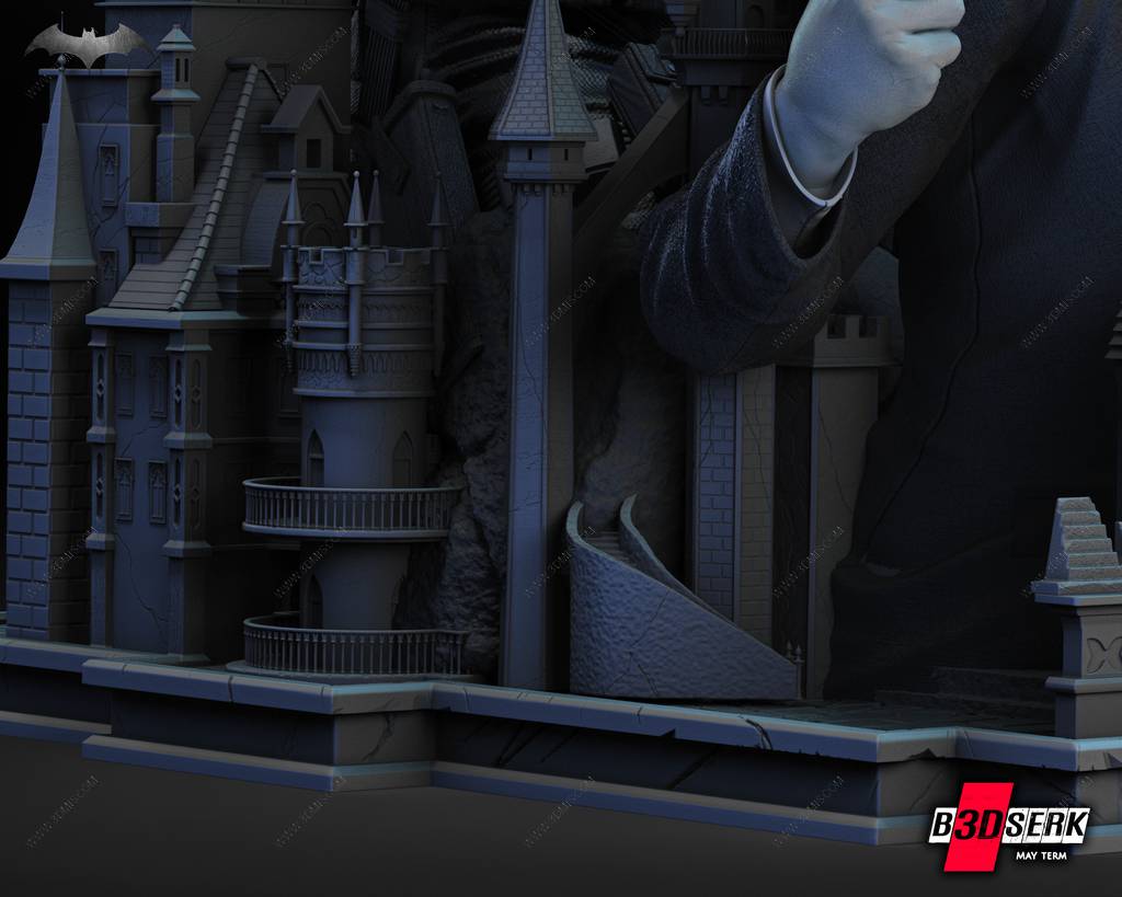 P站图纸印象馆 B3DSERK DC漫画 残酷骑士 B3DSERK DC漫画 残酷骑士