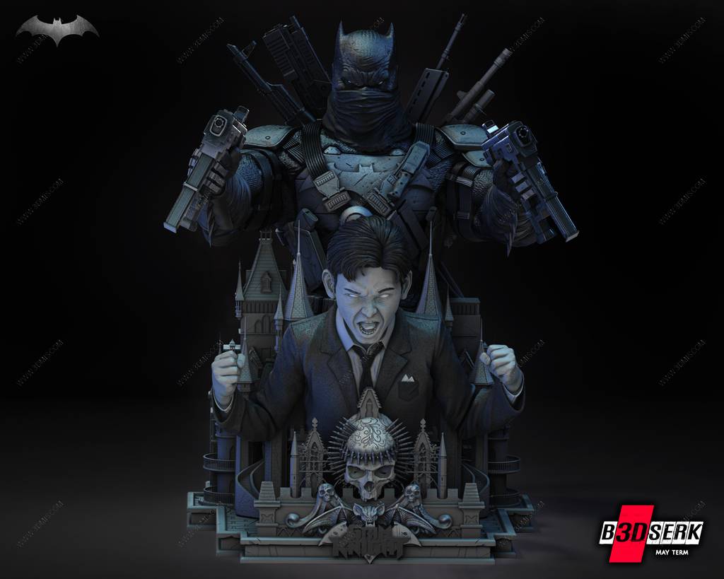 P站图纸印象馆 B3DSERK DC漫画 残酷骑士 B3DSERK DC漫画 残酷骑士