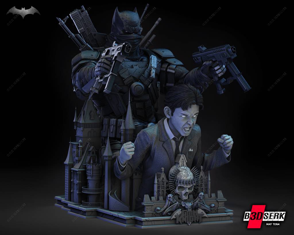 P站图纸印象馆 B3DSERK DC漫画 残酷骑士 B3DSERK DC漫画 残酷骑士