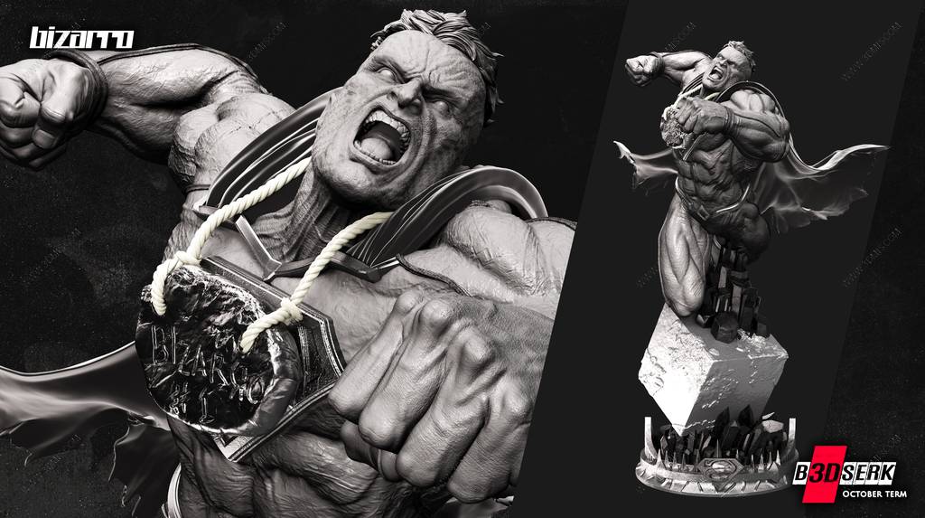 P站图纸印象馆 B3DSERK DC漫画 比扎罗 B3DSERK DC漫画 比扎罗