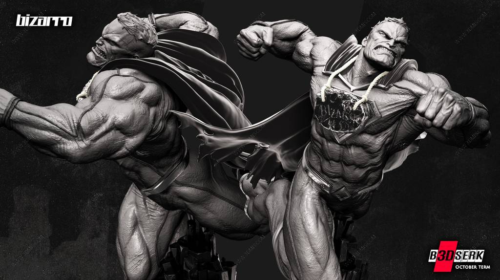 P站图纸印象馆 B3DSERK DC漫画 比扎罗 B3DSERK DC漫画 比扎罗