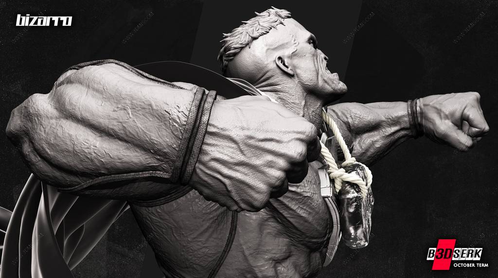 P站图纸印象馆 B3DSERK DC漫画 比扎罗 B3DSERK DC漫画 比扎罗