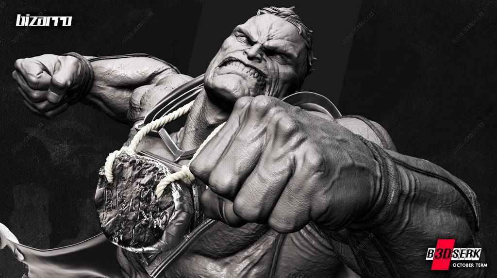 P站图纸印象馆 B3DSERK DC漫画 比扎罗 B3DSERK DC漫画 比扎罗