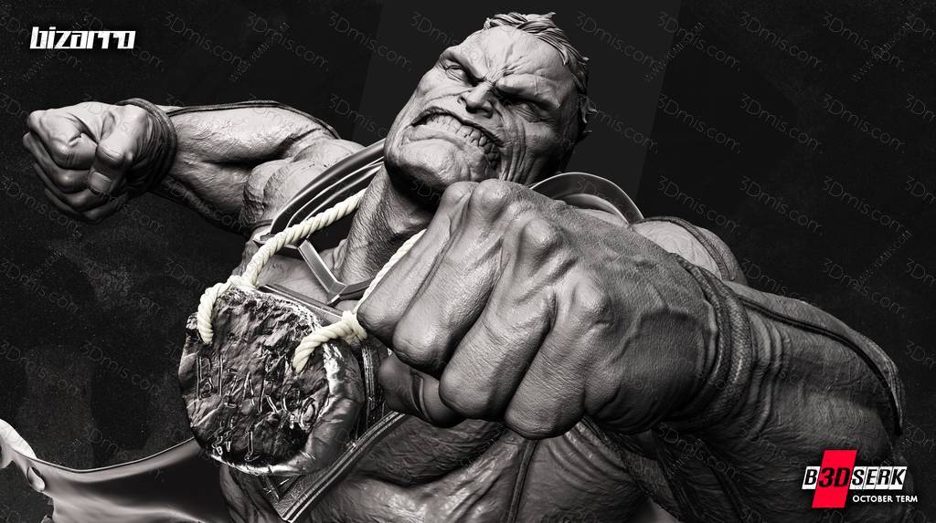 P站图纸印象馆 B3DSERK DC漫画 比扎罗 B3DSERK DC漫画 比扎罗