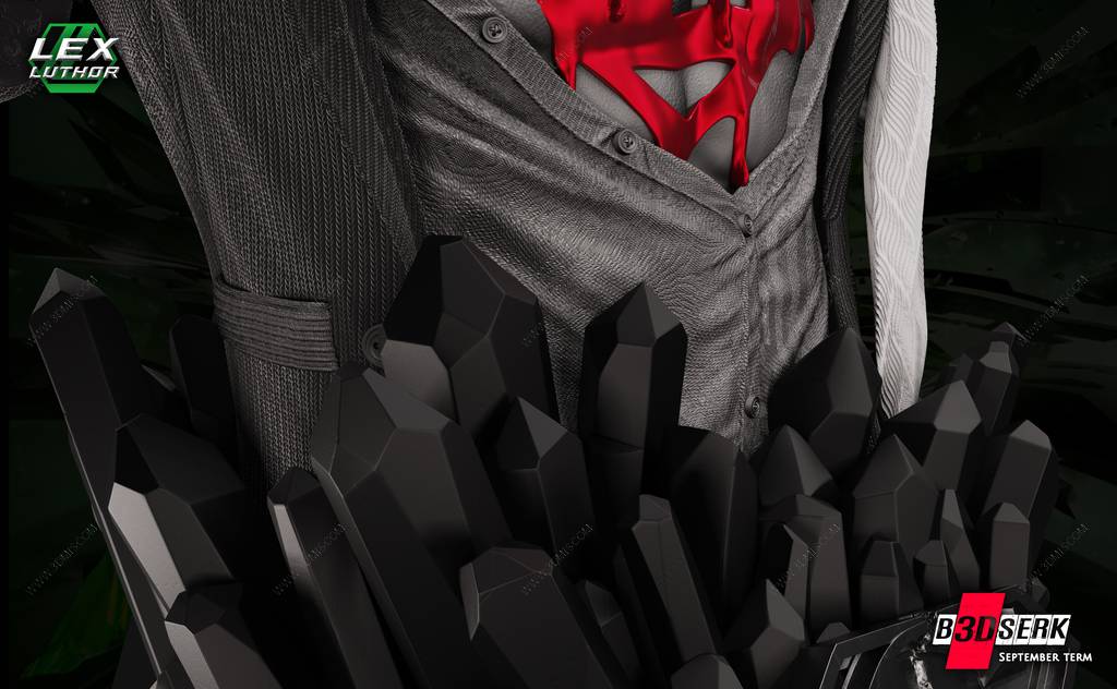 P站图纸印象馆 B3DSERK DC漫画 莱克斯·卢瑟 B3DSERK DC漫画 莱克斯·卢瑟