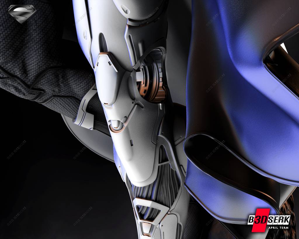 P站图纸印象馆 B3DSERK DC漫画 机械超人 B3DSERK DC漫画 机械超人