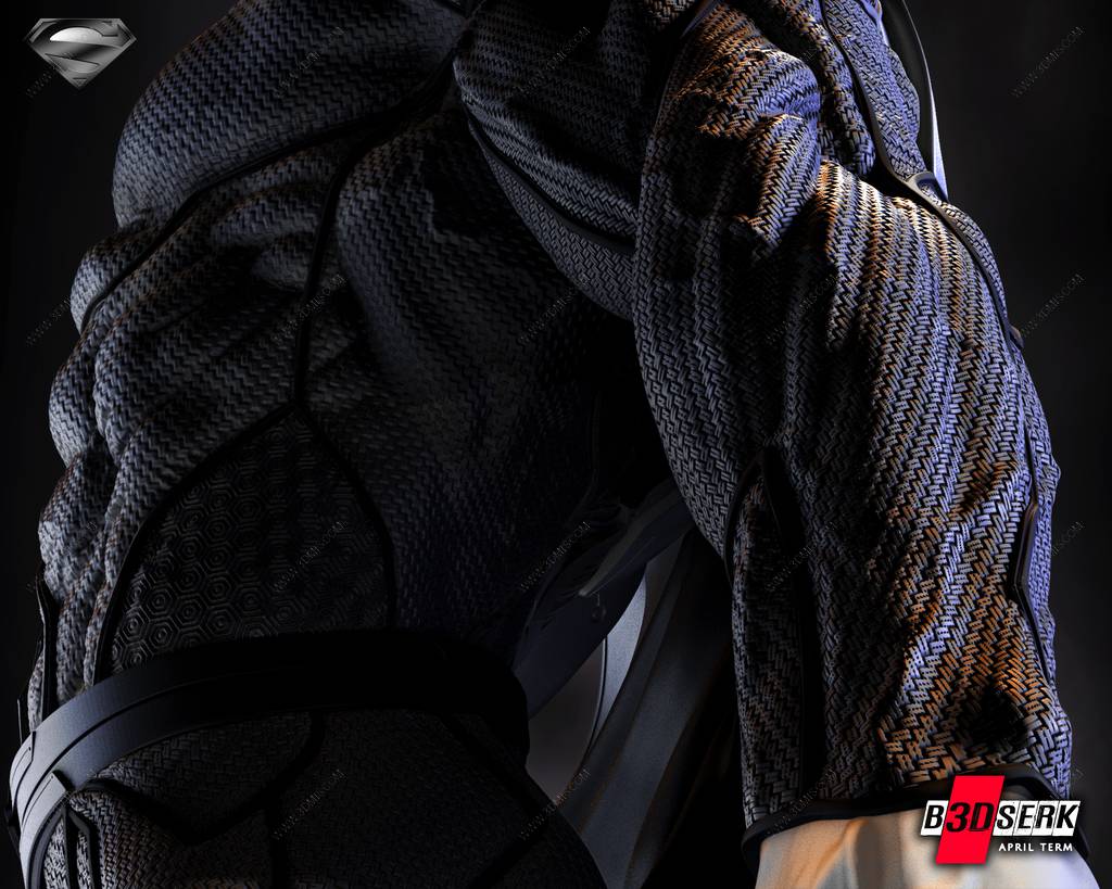 P站图纸印象馆 B3DSERK DC漫画 机械超人 B3DSERK DC漫画 机械超人