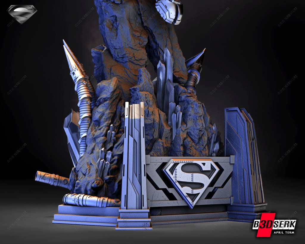 P站图纸印象馆 B3DSERK DC漫画 机械超人 B3DSERK DC漫画 机械超人