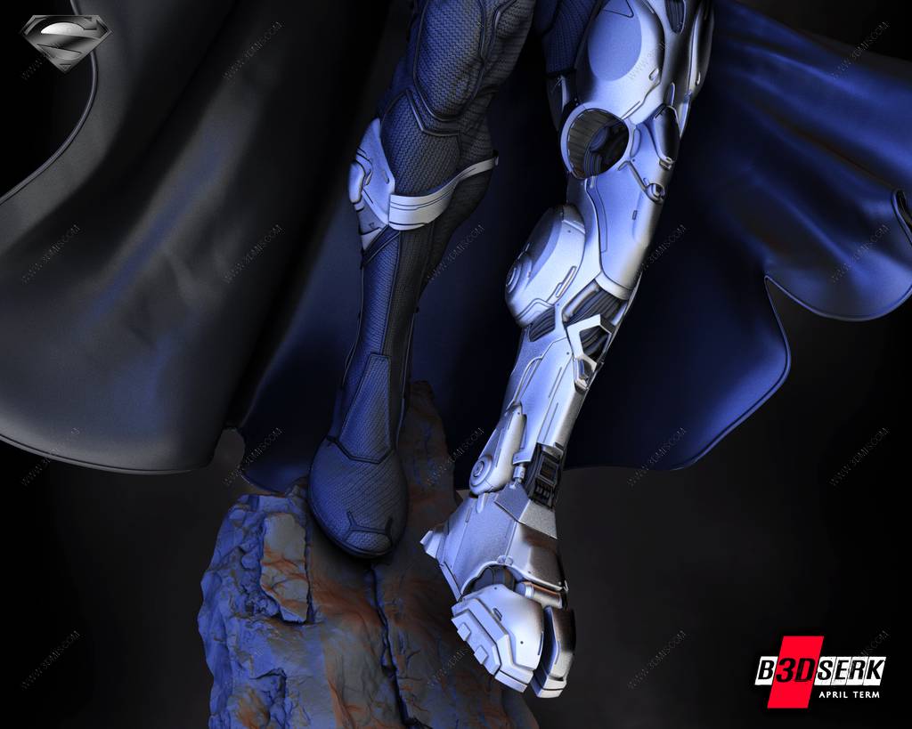 P站图纸印象馆 B3DSERK DC漫画 机械超人 B3DSERK DC漫画 机械超人