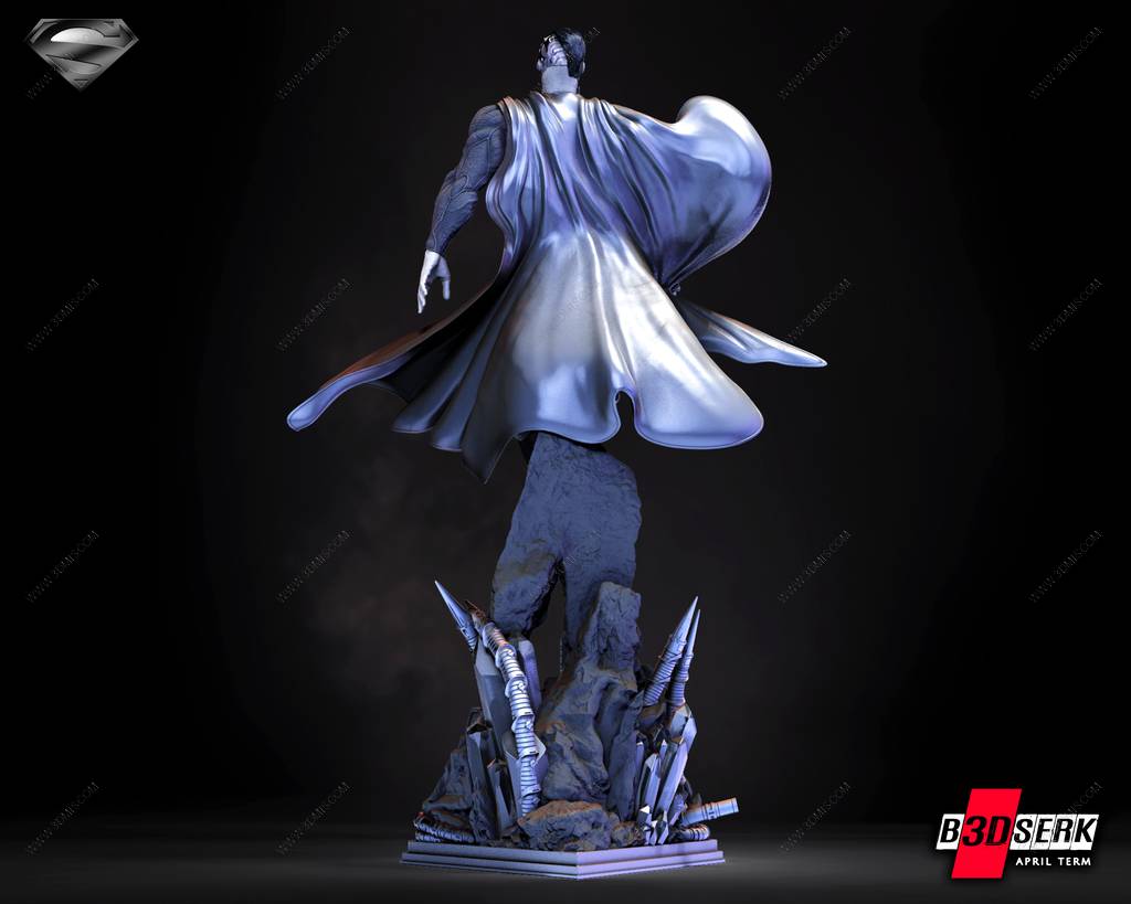 P站图纸印象馆 B3DSERK DC漫画 机械超人 B3DSERK DC漫画 机械超人