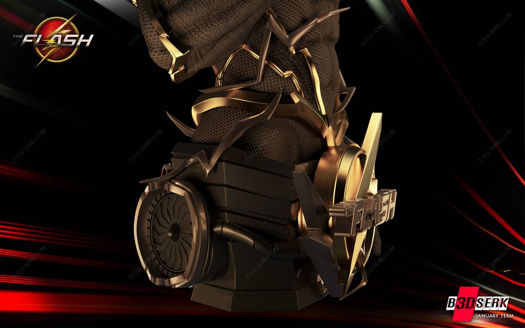 P站图纸印象馆 B3DSERK DC漫画 闪电侠 B3DSERK DC漫画 闪电侠