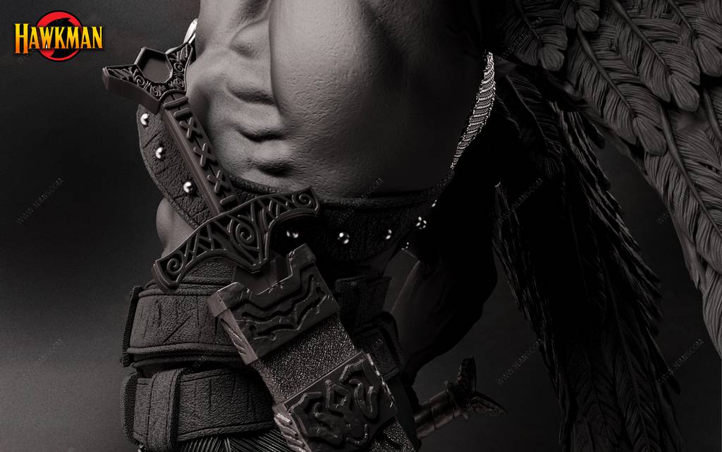 P站图纸印象馆 B3DSERK DC漫画 鹰侠 B3DSERK DC漫画 鹰侠