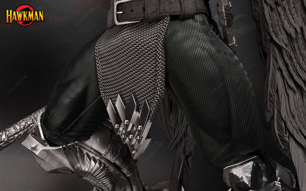 P站图纸印象馆 B3DSERK DC漫画 鹰侠 B3DSERK DC漫画 鹰侠