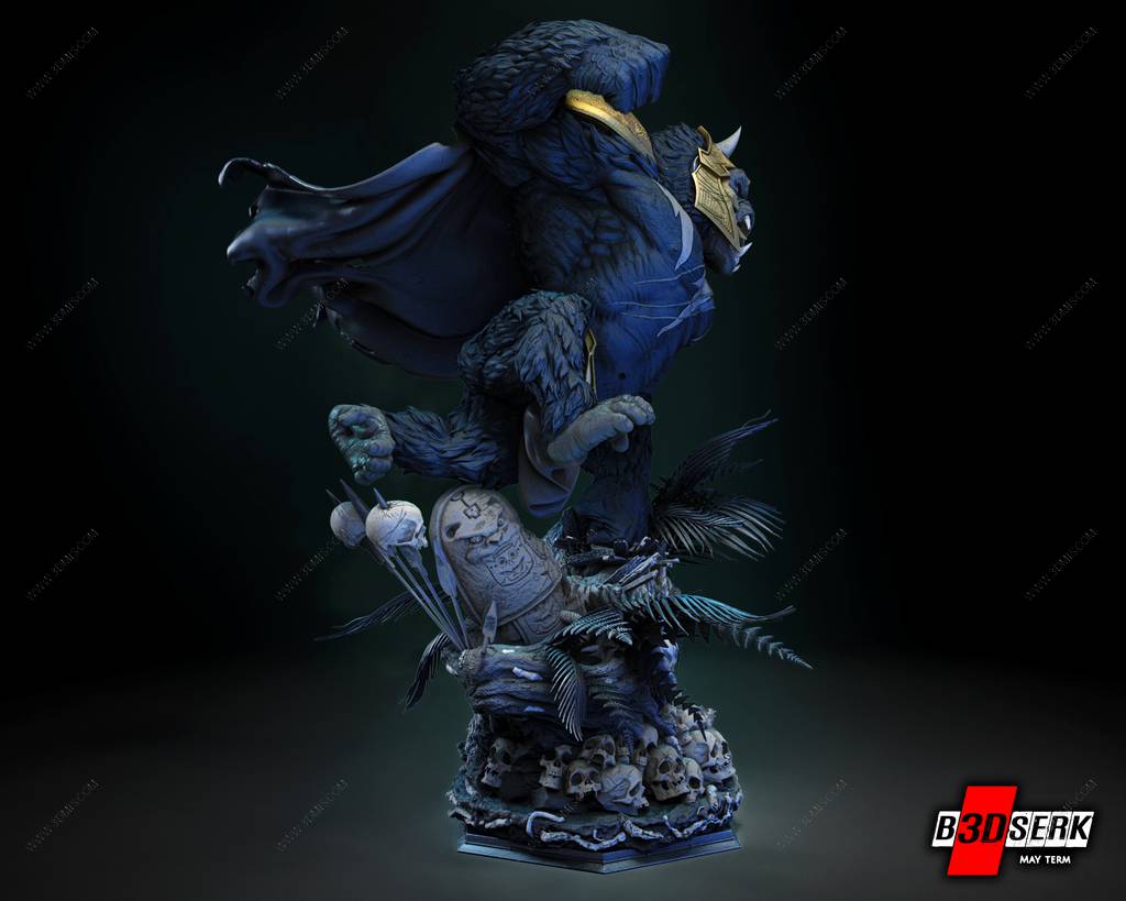 P站图纸印象馆 B3DSERK DC漫画 大猩猩格鲁德 B3DSERK DC漫画 大猩猩格鲁德