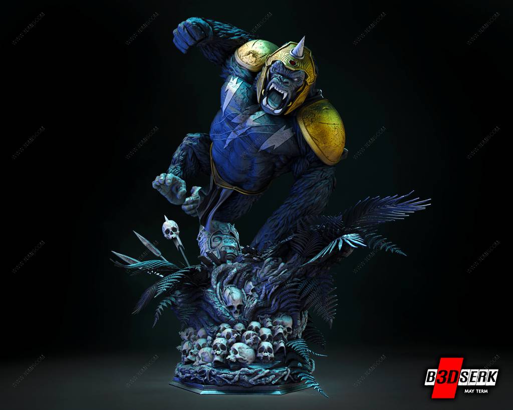 P站图纸印象馆 B3DSERK DC漫画 大猩猩格鲁德 B3DSERK DC漫画 大猩猩格鲁德