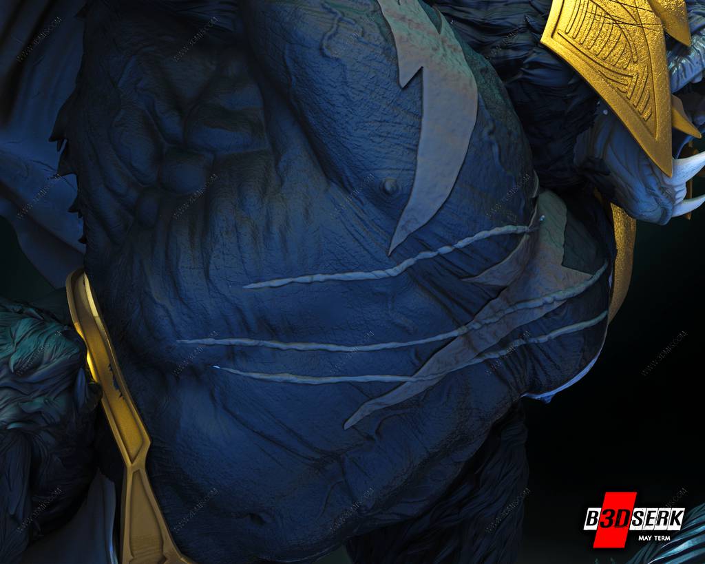 P站图纸印象馆 B3DSERK DC漫画 大猩猩格鲁德 B3DSERK DC漫画 大猩猩格鲁德