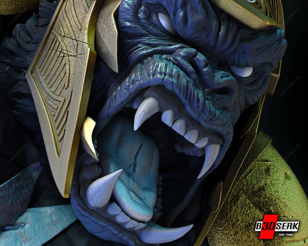 P站图纸印象馆 B3DSERK DC漫画 大猩猩格鲁德 B3DSERK DC漫画 大猩猩格鲁德