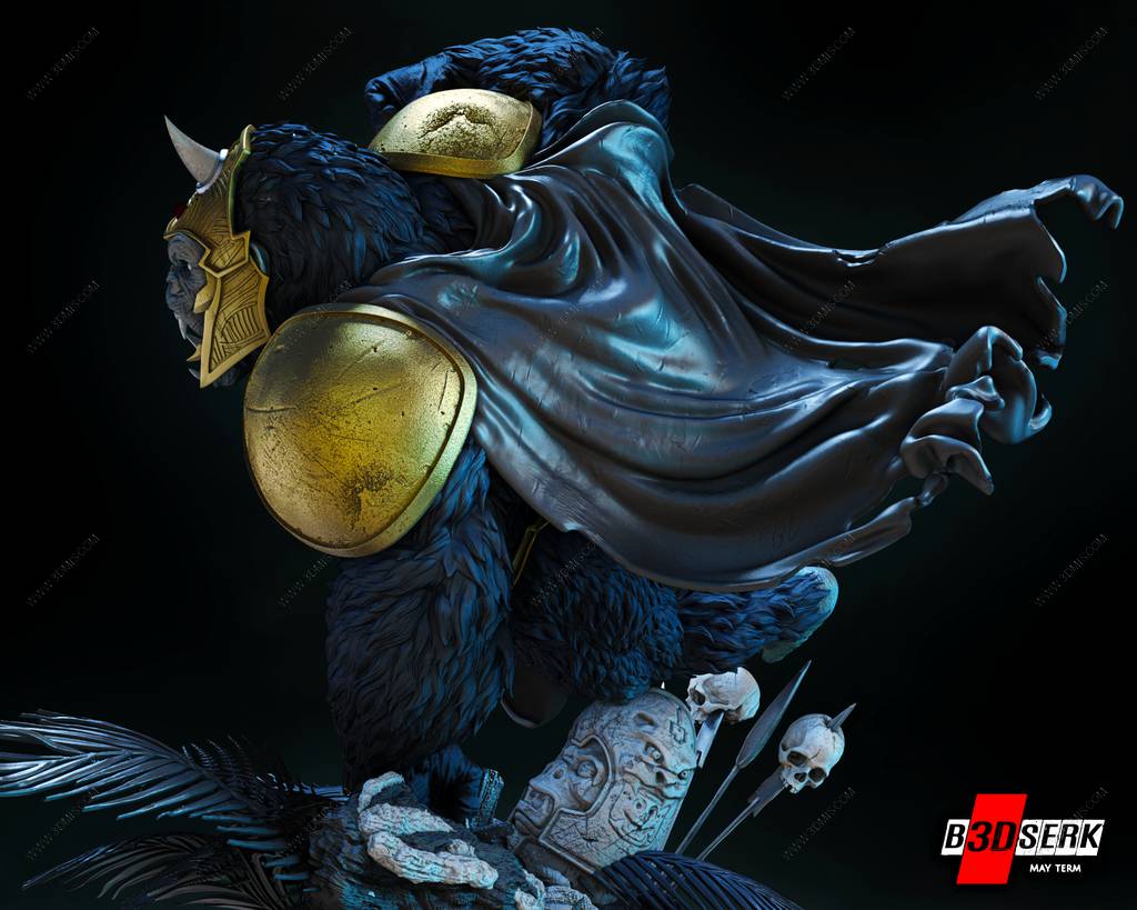 P站图纸印象馆 B3DSERK DC漫画 大猩猩格鲁德 B3DSERK DC漫画 大猩猩格鲁德