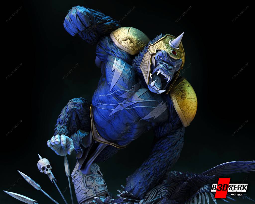 P站图纸印象馆 B3DSERK DC漫画 大猩猩格鲁德 B3DSERK DC漫画 大猩猩格鲁德