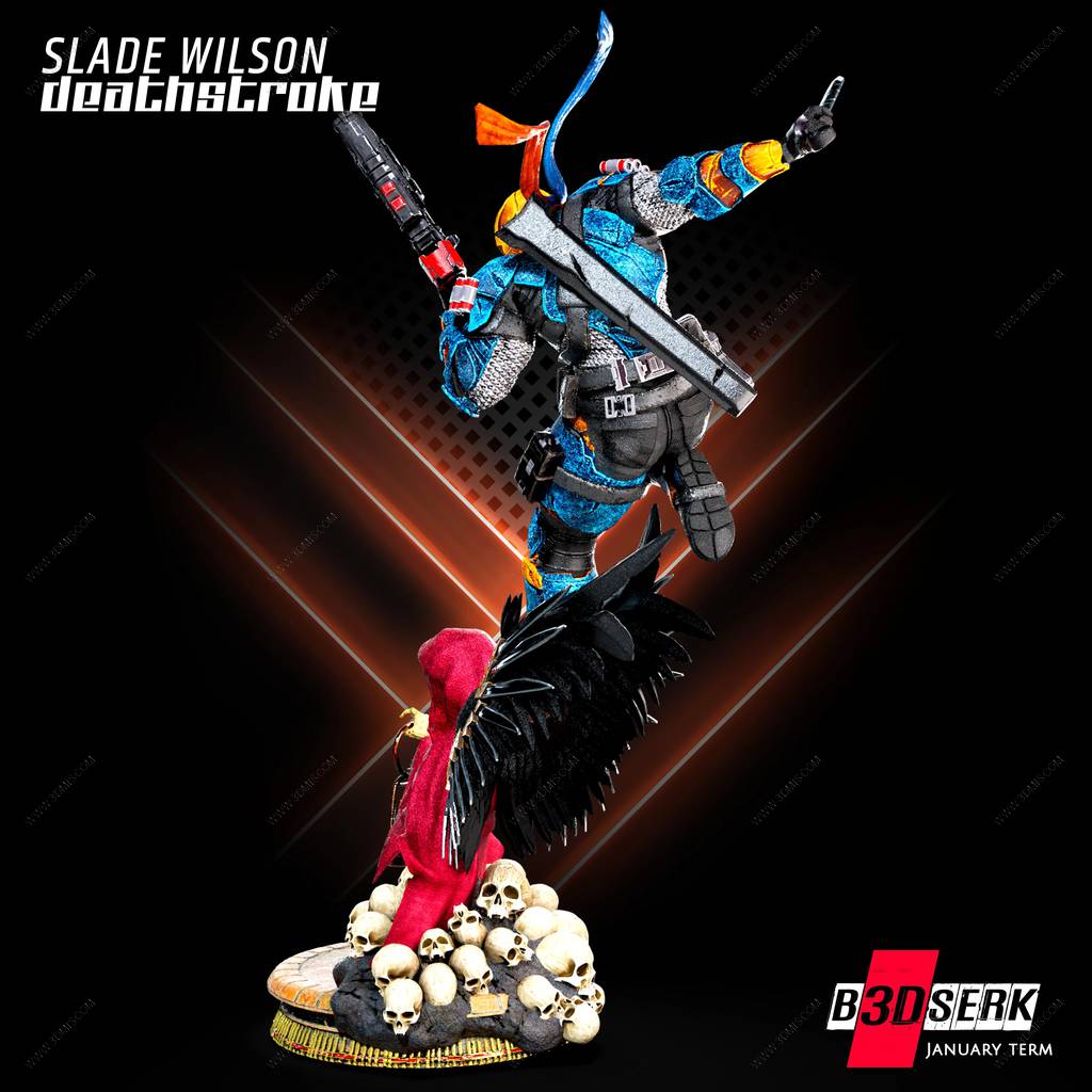 P站图纸印象馆 B3DSERK DC漫画 斯莱德·约瑟夫·威尔逊 B3DSERK DC漫画 斯莱德·约瑟夫·威尔逊