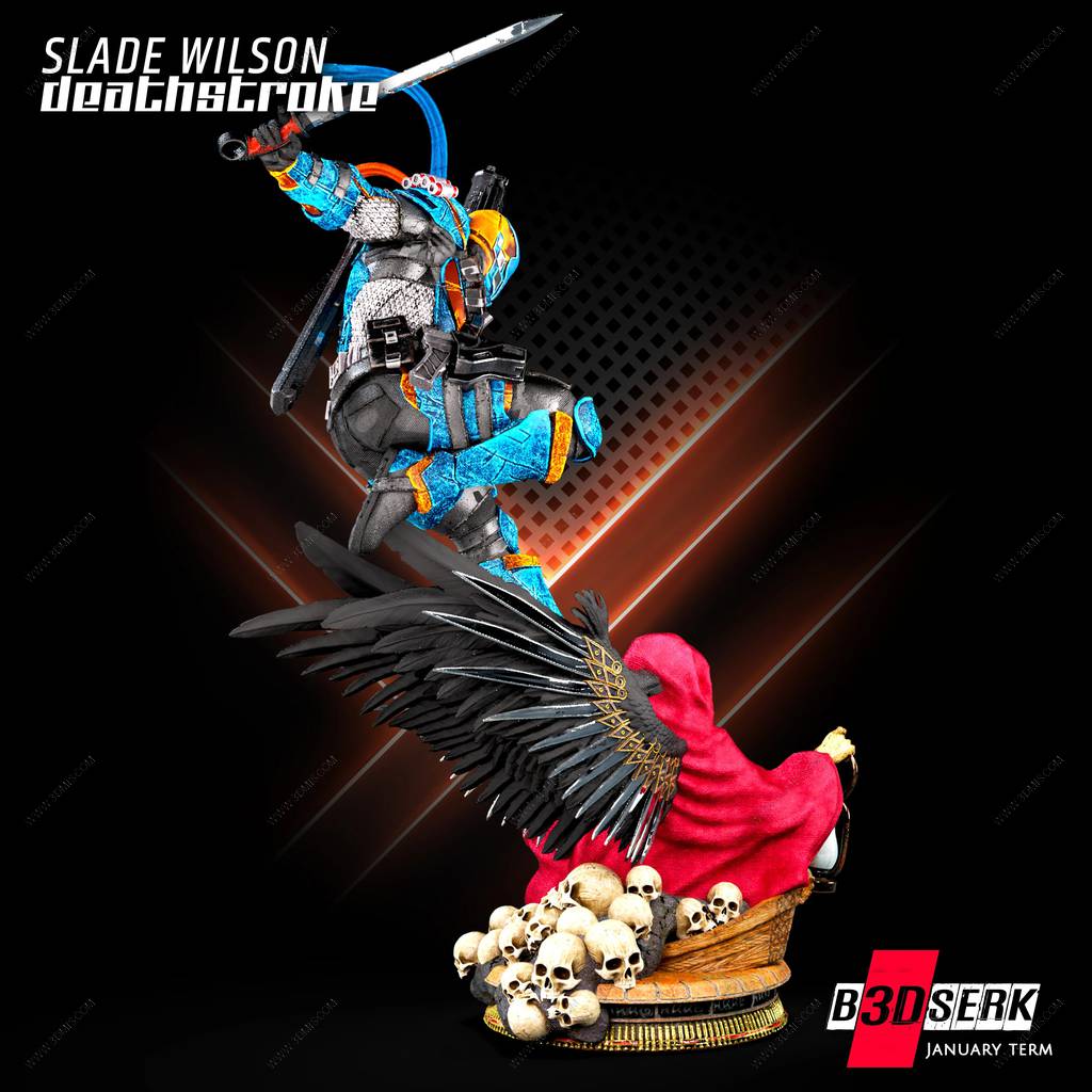 P站图纸印象馆 B3DSERK DC漫画 斯莱德·约瑟夫·威尔逊 B3DSERK DC漫画 斯莱德·约瑟夫·威尔逊