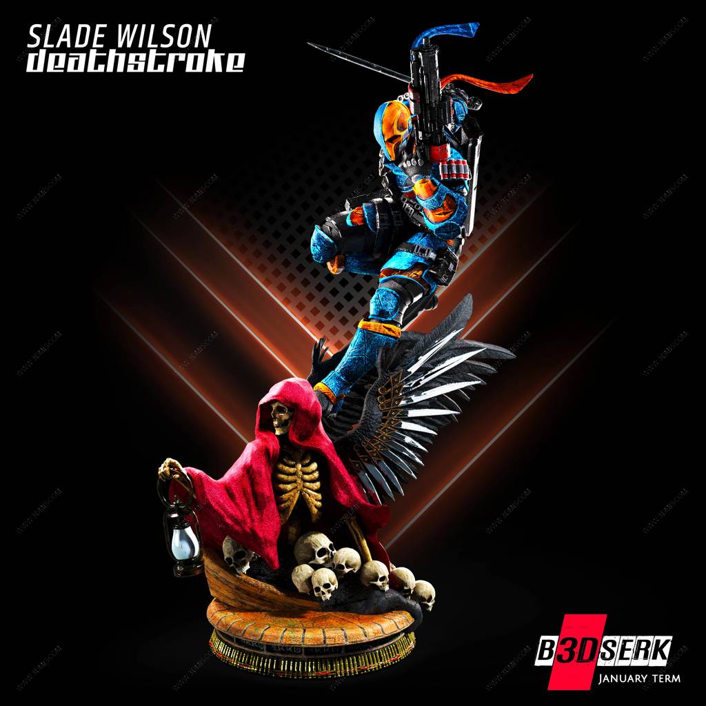 P站图纸印象馆 B3DSERK DC漫画 斯莱德·约瑟夫·威尔逊 B3DSERK DC漫画 斯莱德·约瑟夫·威尔逊