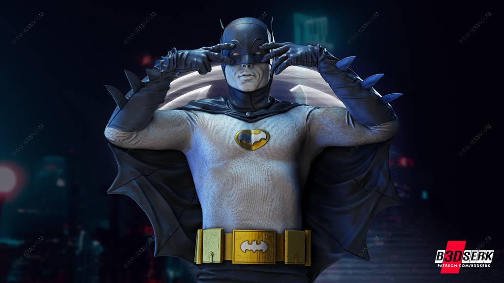 P站图纸印象馆 B3DSERK DC漫画 蝙蝠少女 B3DSERK DC漫画 蝙蝠少女