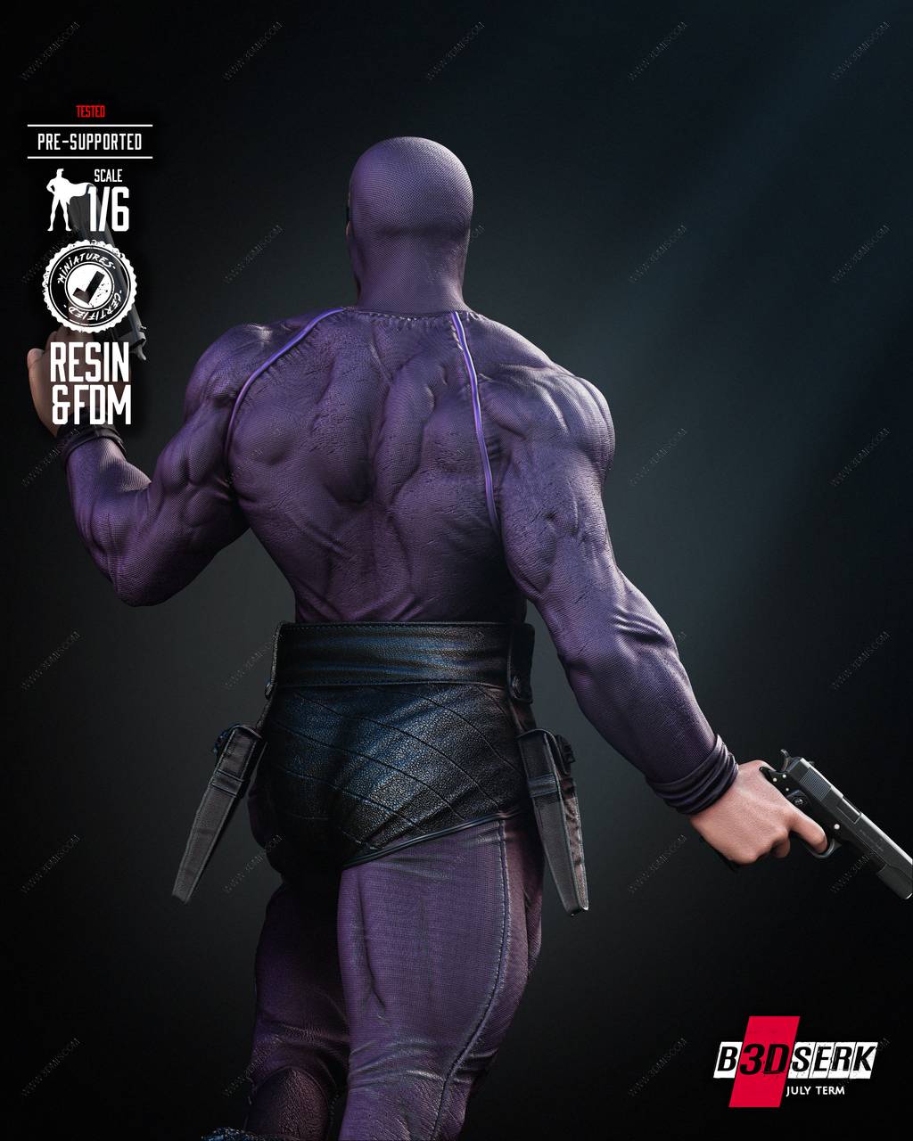 P站图纸印象馆 B3DSERK 幻影侠 B3DSERK 幻影侠