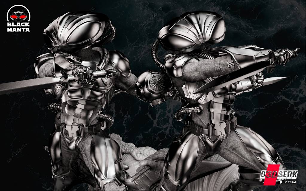P站图纸印象馆 B3DSERK DC漫画 黑蝠鲼 B3DSERK DC漫画 黑蝠鲼
