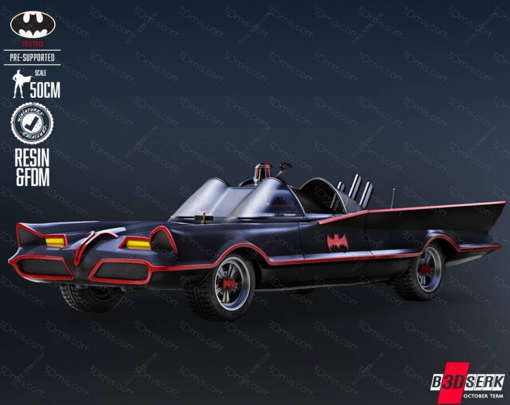 B3DSERK DC漫画 蝙蝠侠战车