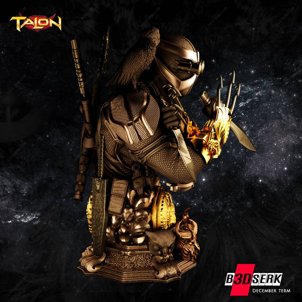 P站图纸印象馆 B3DSERK DC漫画 利爪 B3DSERK DC漫画 利爪