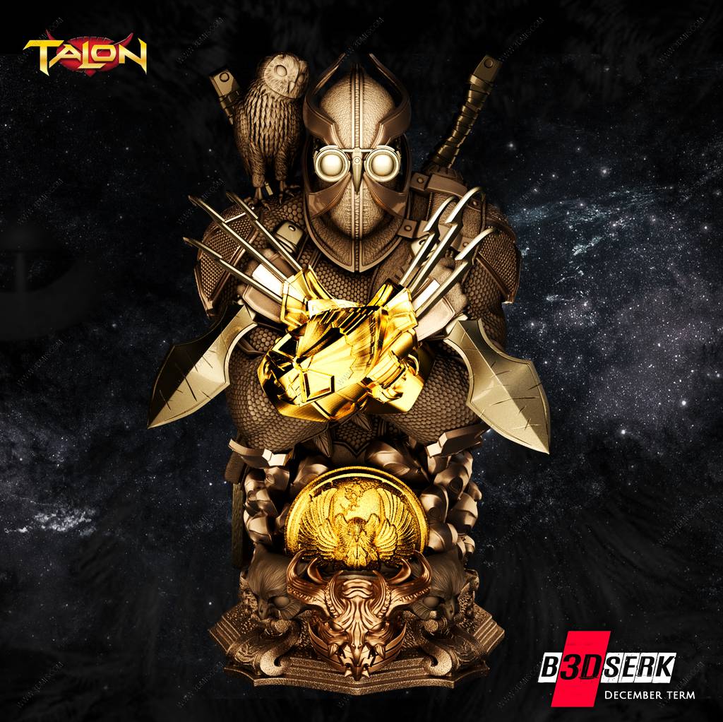 P站图纸印象馆 B3DSERK DC漫画 利爪 B3DSERK DC漫画 利爪