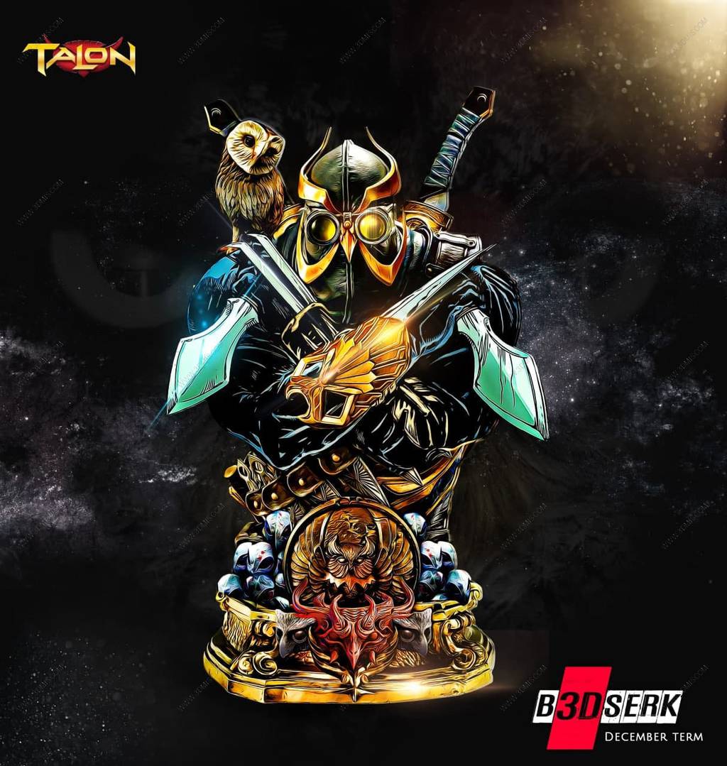 P站图纸印象馆 B3DSERK DC漫画 利爪 B3DSERK DC漫画 利爪