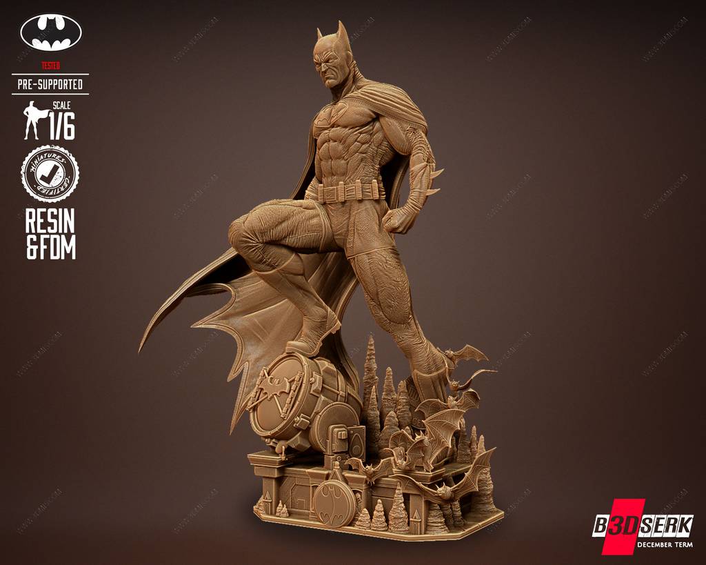 P站图纸印象馆 B3DSERK DC漫画 蝙蝠少女 B3DSERK DC漫画 蝙蝠少女