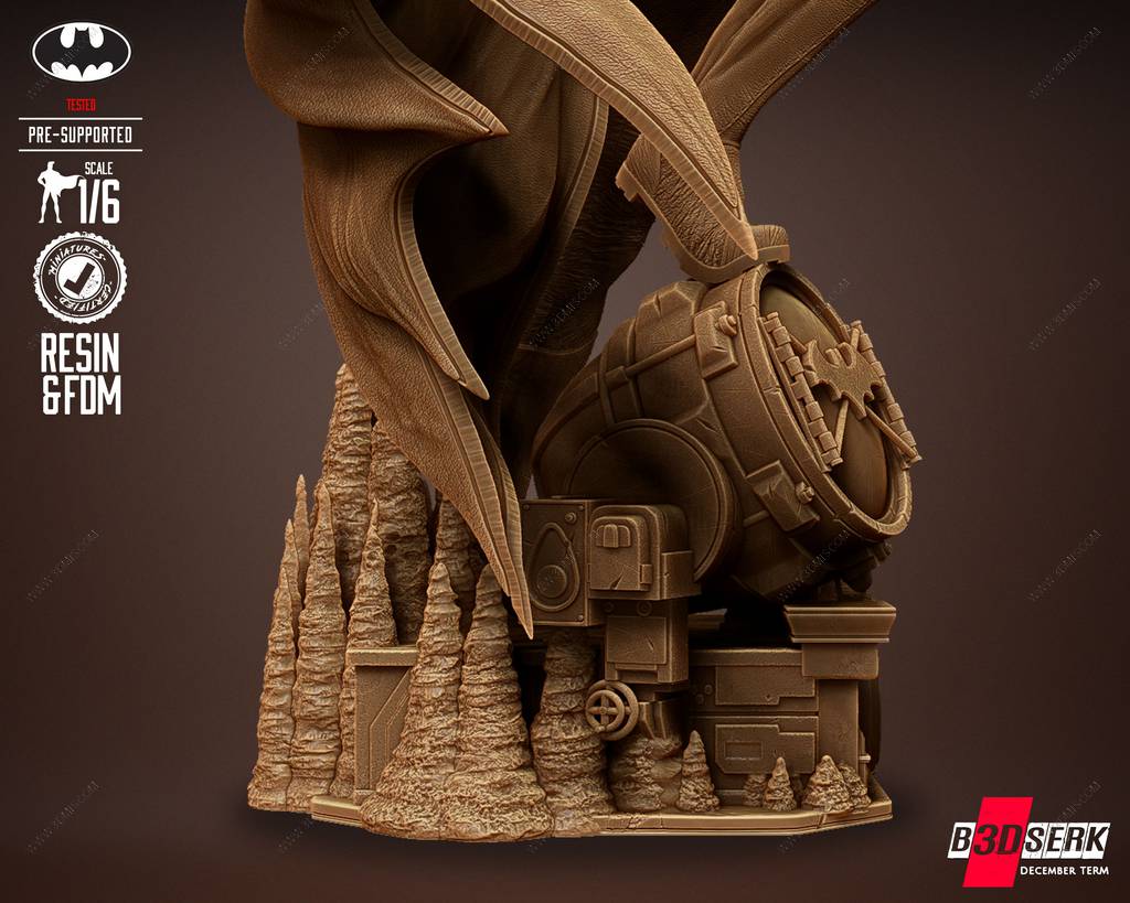 P站图纸印象馆 B3DSERK DC漫画 蝙蝠少女 B3DSERK DC漫画 蝙蝠少女