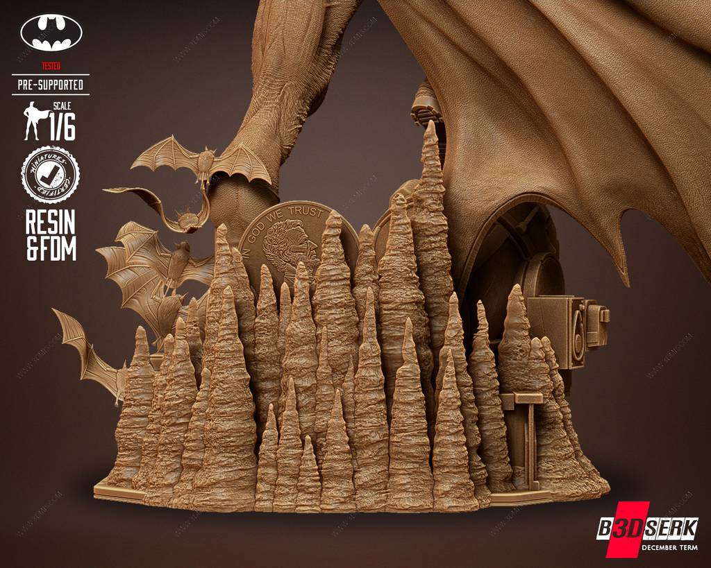 P站图纸印象馆 B3DSERK DC漫画 蝙蝠少女 B3DSERK DC漫画 蝙蝠少女