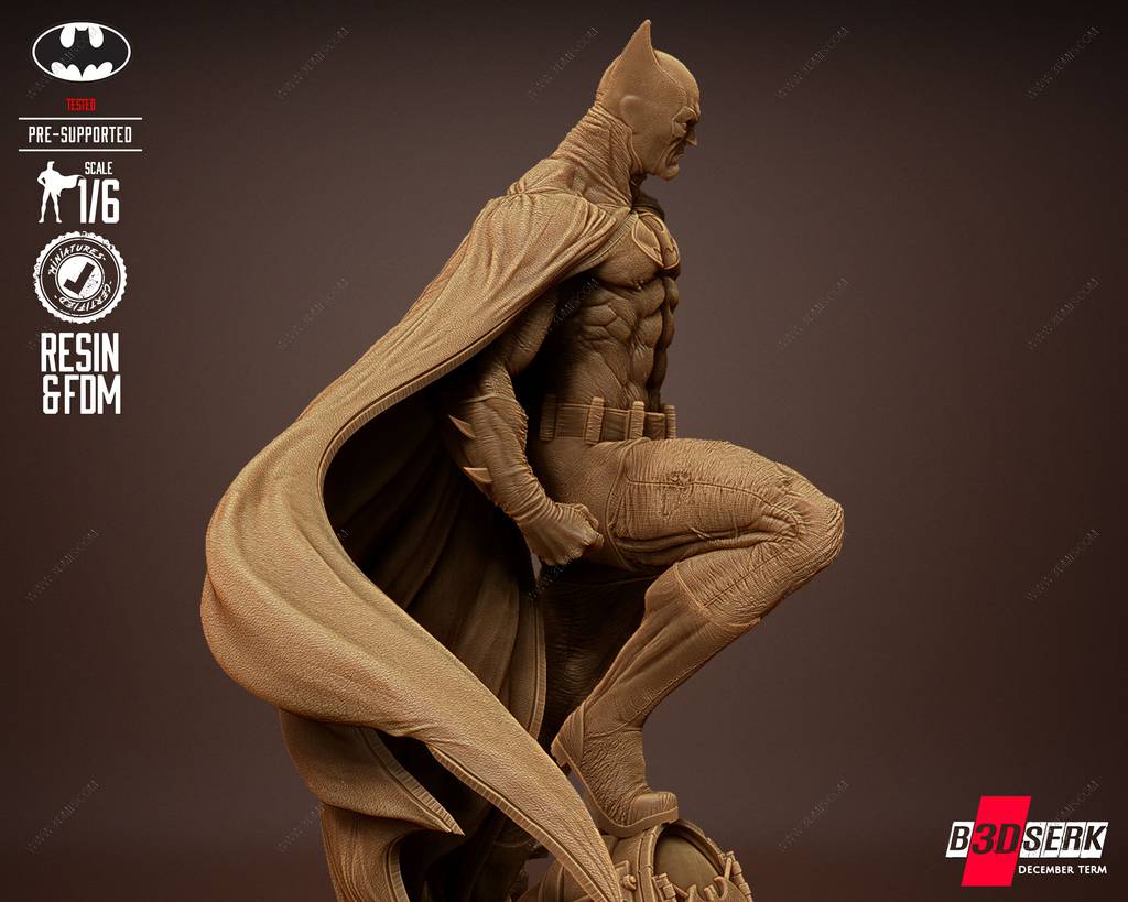 P站图纸印象馆 B3DSERK DC漫画 蝙蝠少女 B3DSERK DC漫画 蝙蝠少女